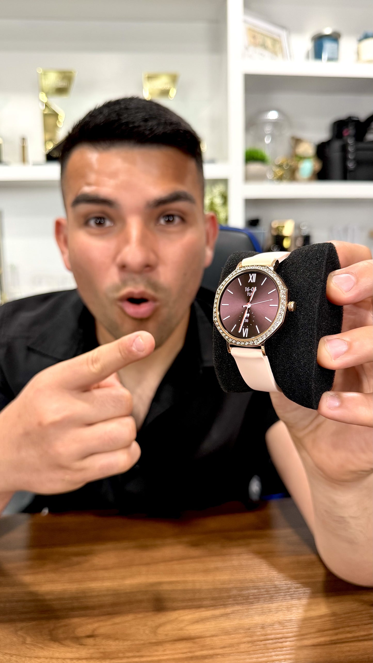 LOPEZ TIPS Women's Smart Watch with Fitness Tracker, Heart Rate Monitor, Sleep Tracking & Custom Watch Faces
